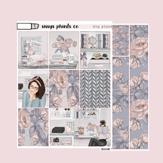 big plans  printable mini kit