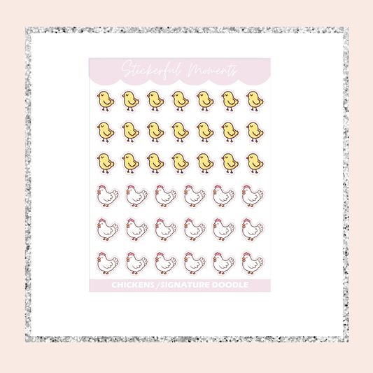 chickens/doodles