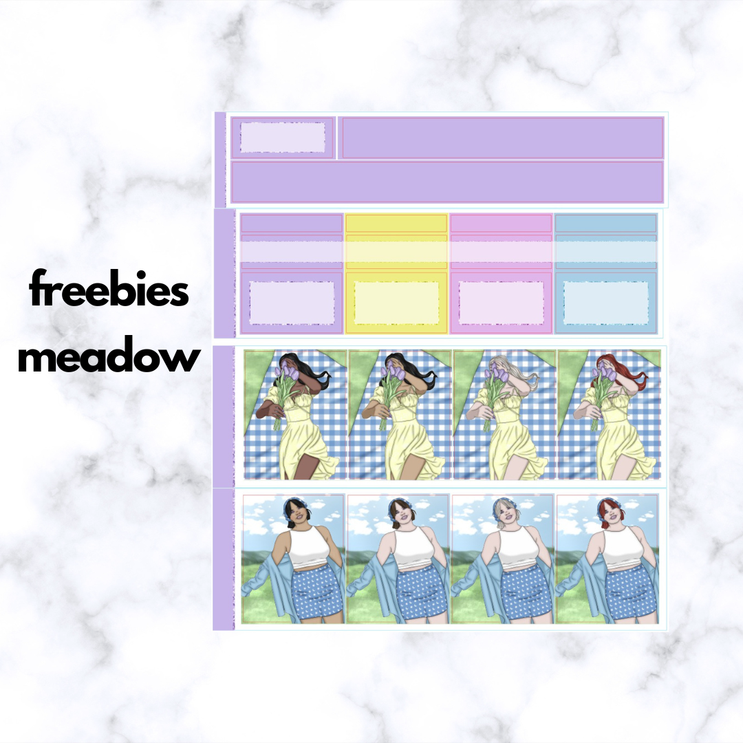 Meadow Weekly kit/ PRINTABLE